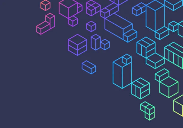 Иллюстрация Blockchain